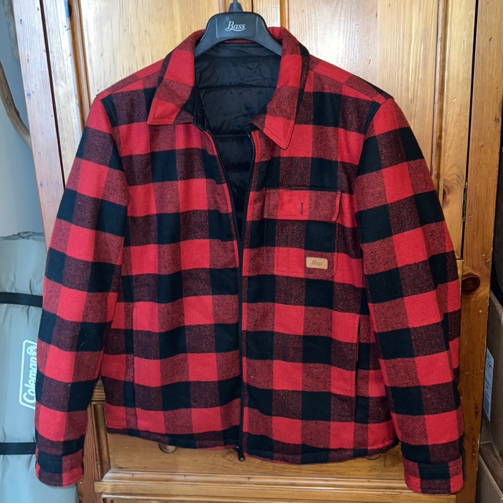 Bass Flannel/Puffer Reversible Jacket